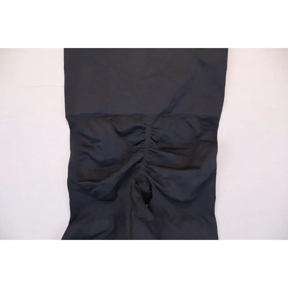 NEW Shapellx Black Tummy Control Slimming Shaping High Waisted Shorts Size M/L